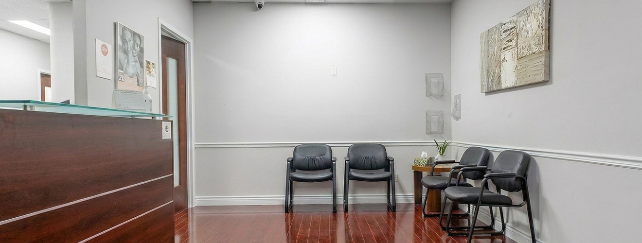 Modern dental office at Dentistry on Duncan Mill, North York